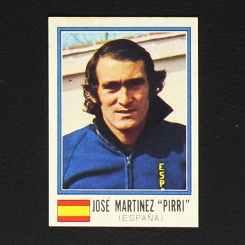 München 74 Nr. 374 Panini Sticker Jose Martinez Pirri