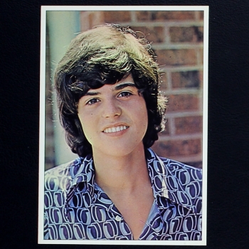 Donny Osmond Panini Sticker No. 10 - Pop Stars