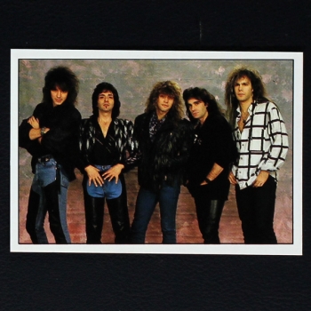 Bon Jovi Panini Sticker No. 21 - Smash Hits 87