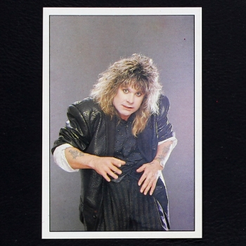 Ozzy Osbourne Panini Sticker No. 119 - Smash Hits 87