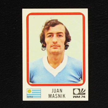 München 74 Nr. 222 Panini Sticker Juan Masnik