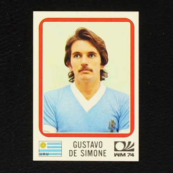 München 74 Nr. 221 Panini Sticker Gustavo de Simone