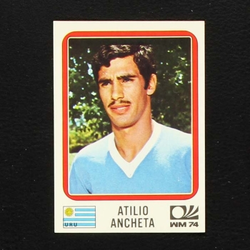 München 74 Nr. 224 Panini Sticker Atilio Ancheta