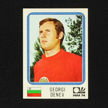 München 74 Nr. 265 Panini Sticker Georgi Denev