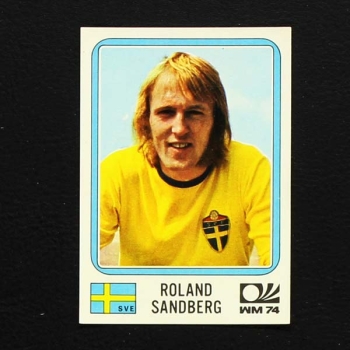 München 74 Nr. 282 Panini Sticker Roland Sandberg