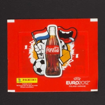Euro 2012 coca cola Het Toernooi Variante Sticker Tüte