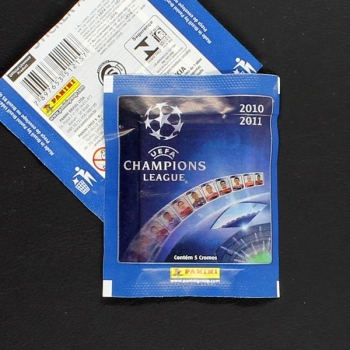 Champions League 2010-2011 Brasil Variante Panini Sticker Tüte