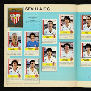 Futbol 87 Panini Sticker Album komplett