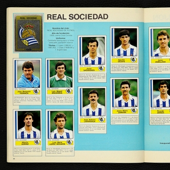 Futbol 87 Panini Sticker Album komplett