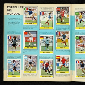 Futbol 87 Panini Sticker Album komplett