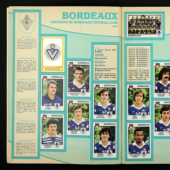 Football 85 Panini Sticker Album komplett mit Poster