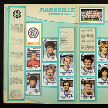 Football 85 Panini Sticker Album komplett mit Poster