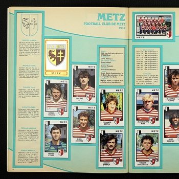 Football 85 Panini Sticker Album komplett mit Poster