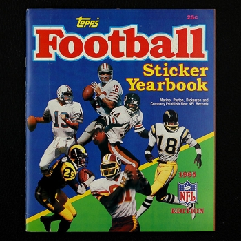 Football NFL 1985 Topps Sticker Album