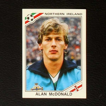 Mexico 86 Nr. 280 Panini Sticker Alan McDonald