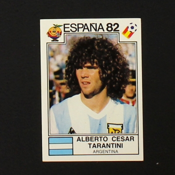 Espana 82 Nro. 172 Panini Sticker Alberto Cesar Tarantini