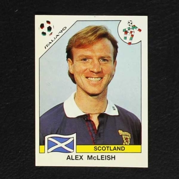 Italia 90 Nr. 216 Panini Sticker Alex McLeish