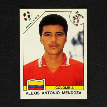 Italia 90 No. 295 Panini sticker Alexis Antonio Mendoza