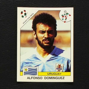 Italia 90 Nr. 371 Panini Sticker Alfonso Dominguez