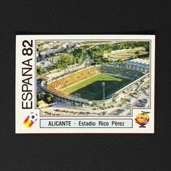 Espana 82 Nr. 025 Panini Sticker Alicante Stadion