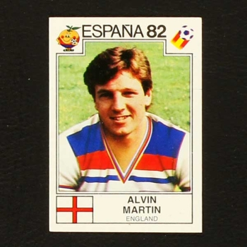 Espana 82 Nr. 243 Panini Sticker Alvin Martin