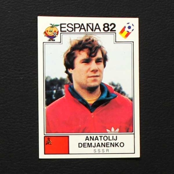 Espana 82 No. 388 Panini sticker Anatolij Demjanenko