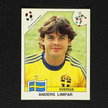 Italia 90 No. 242 Panini sticker Anders Limpar