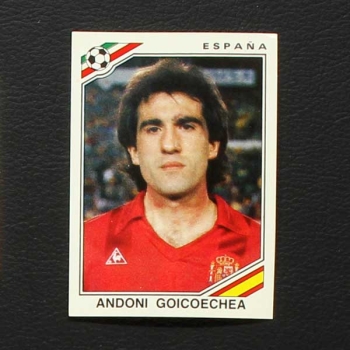 Mexico 86 Nr. 261 Panini Sticker Andoni Goicoechea