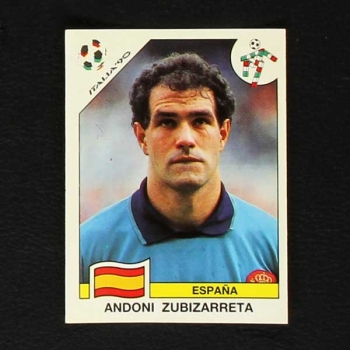 Italia 90 Nr. 345 Panini Sticker Andoni Zubizarreta