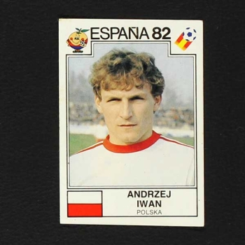 Espana 82 Nr. 070 Panini Sticker Andrzej Iwan