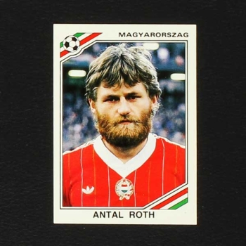 Mexico 86 Nr. 204 Panini Sticker Antal Roth