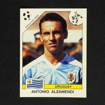 Italia 90 Nr. 378 Panini Sticker Antonio Alzamendi