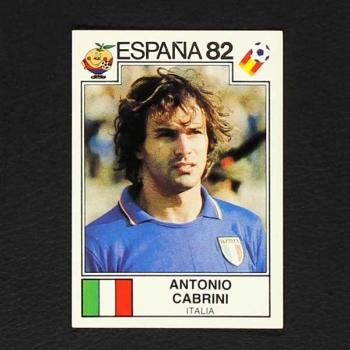 Espana 82 Nr. 043 Panini Sticker Antonio Cabrini