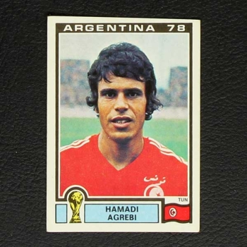 Argentina 78 Nr. 161 Panini Sticker Hamadi Agrebi