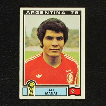 Argentina 78 Nr. 167 Panini Sticker Ali Manai