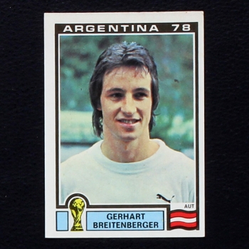 Argentina 78 Nr. 194 Panini Sticker Gerhart Breitenberger