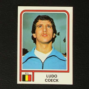 Argentina 78 Nr. 333 Panini Sticker Ludo Coeck