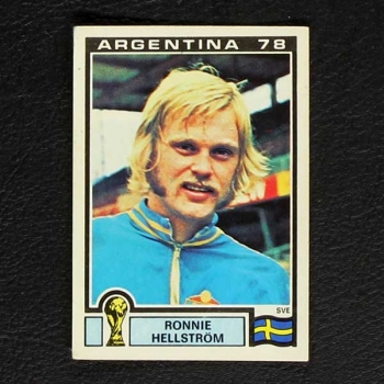 Argentina 78 Nr. 225 Panini Sticker Ronnie Hellström