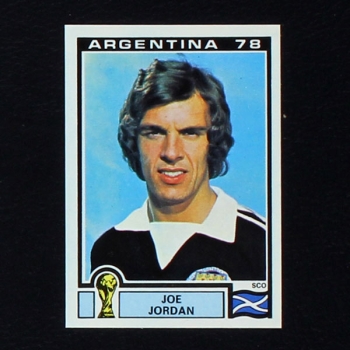 Argentina 78 No. 328 Panini sticker Joe Jordan