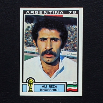 Argentina 78 Nr. 290 Panini Sticker Ali Reza Khorshidi