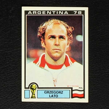 Argentina 78 Nr. 128 Panini Sticker Grzegorz Lato