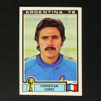 Argentina 78 Nr. 085 Panini Sticker Christian Lopez