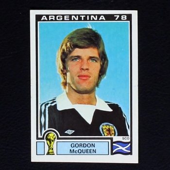 Argentina 78 Nr. 317 Panini Sticker Gordon McQueen