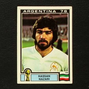 Argentina 78 Nr. 280 Panini Sticker Hassan Nazari