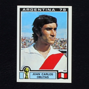 Argentina 78 Nr. 310 Panini Sticker Juan Carlos Oblitas