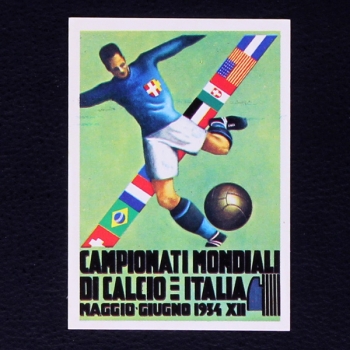 Argentina 78 Nr. 005 Panini Sticker Poster Italia 1934