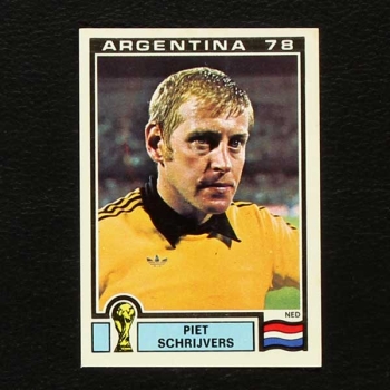 Argentina 78 Nr. 261 Panini Sticker Piet Schrijvers