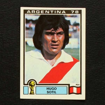 Argentina 78 Nr. 309 Panini Sticker Hugo Sotil