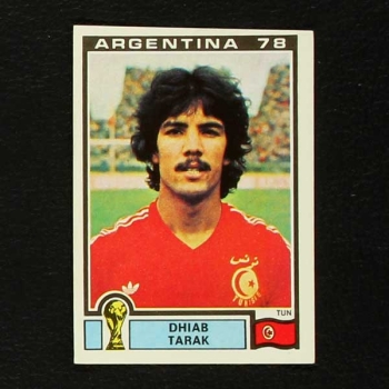 Argentina 78 Nr. 162  Panini Sticker Dhiab Tarak