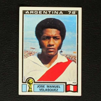 Argentina 78 Nr. 304 Panini Sticker Jose Manuel Velasquez